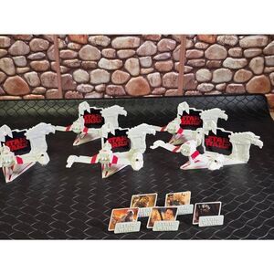 Star Wars The Last Jedi -5 Ski Speeder Cake Toppers and 80 Star Wars party favor